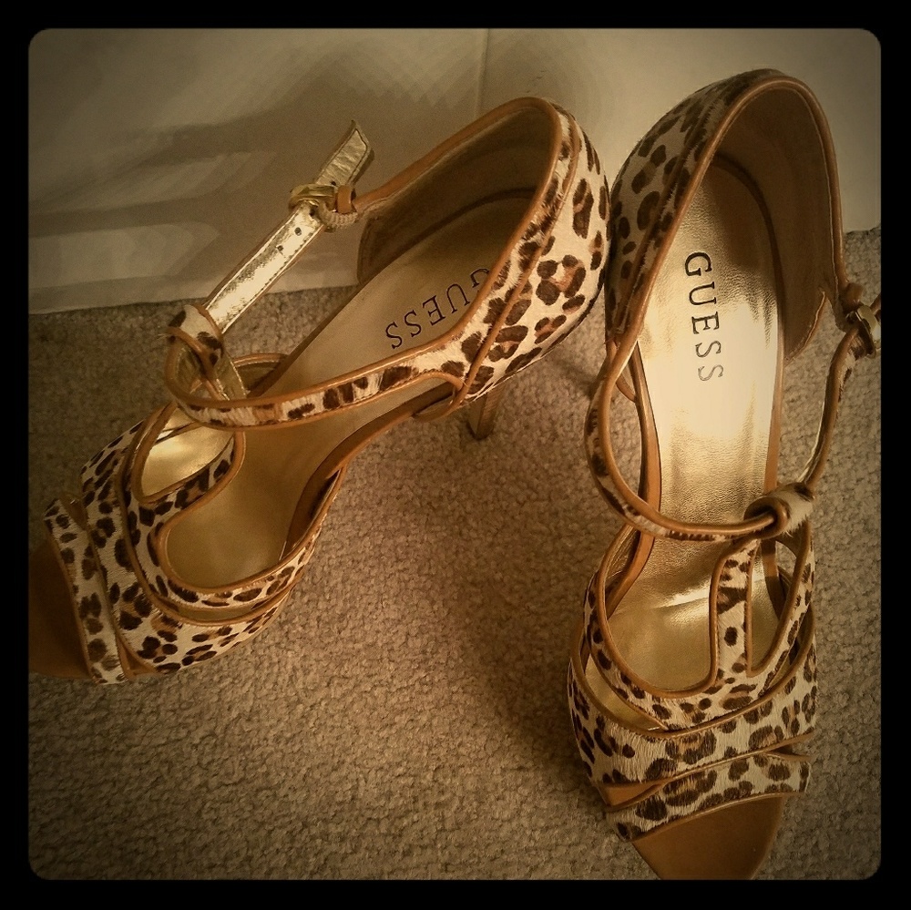 Leopard print shoes